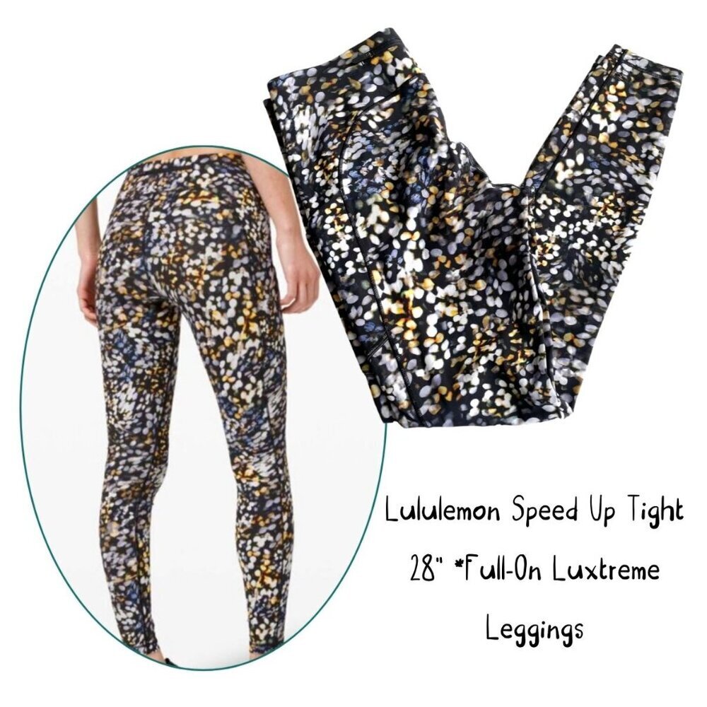 Lululemon Speed Up Tight 28" *Full-On‎ Luxtreme Leggings - Size 8